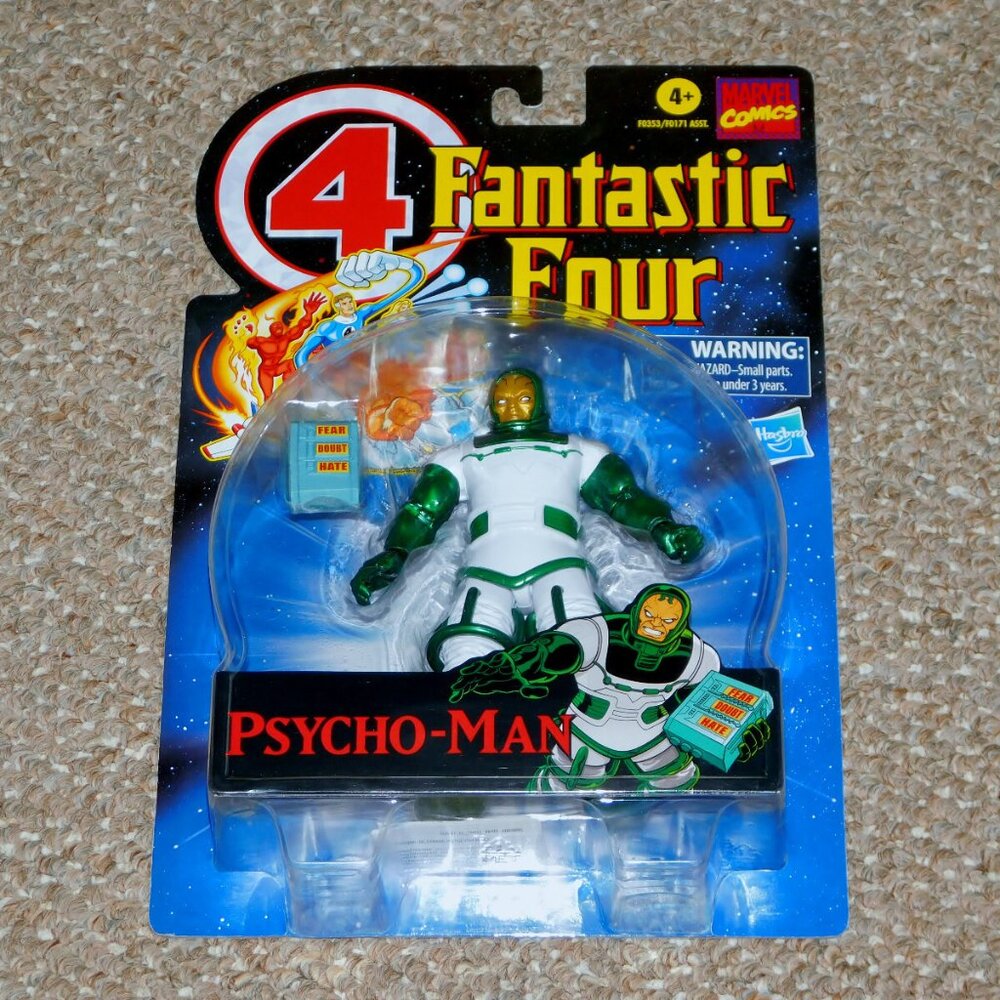 2021 Hasbro Marvel Legends Fantastic Four 6" Psycho-Man Figure MOC New